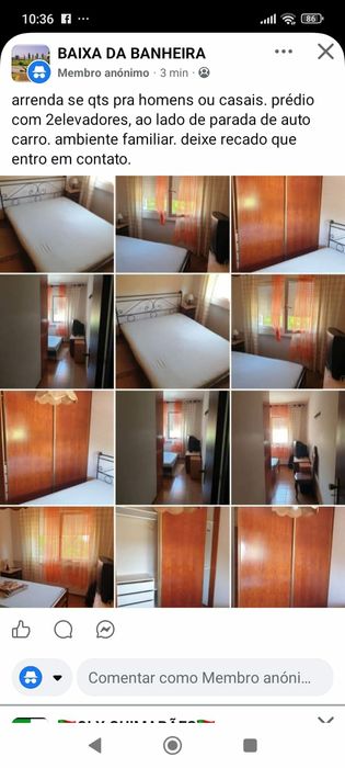 Alugo quarto no Barreiro