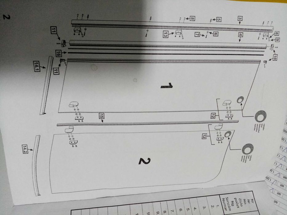 !!! Parawan na wannowy Radaway EoS PND I - Nowy !!! Okazja