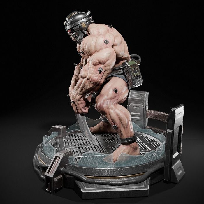 Figurka 3D  Wolverine– Fan Art, druk 16K