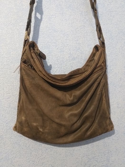 Мужская брендовая кожаная сумка