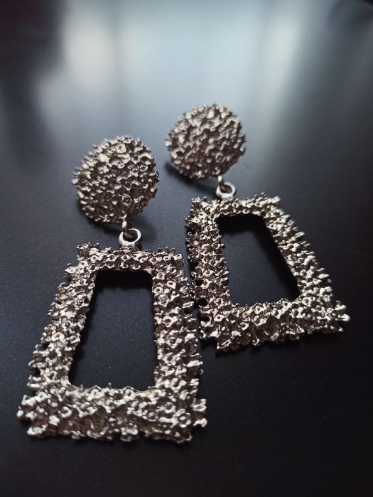 Сережки масивні, біжутерія