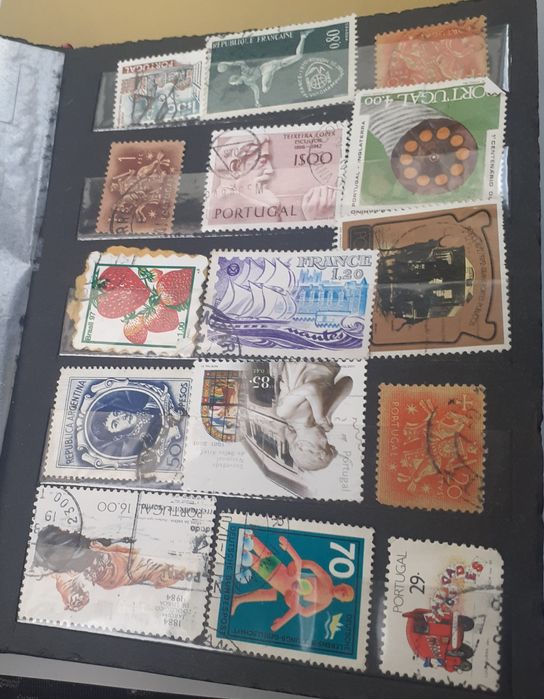 Coleção 186 selos