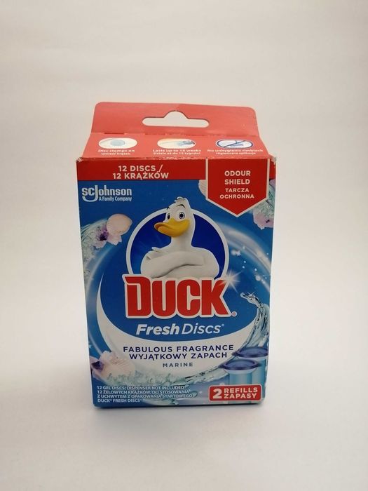 Duck kostki samoprzylepne do toalety, nowe 1 kartonik