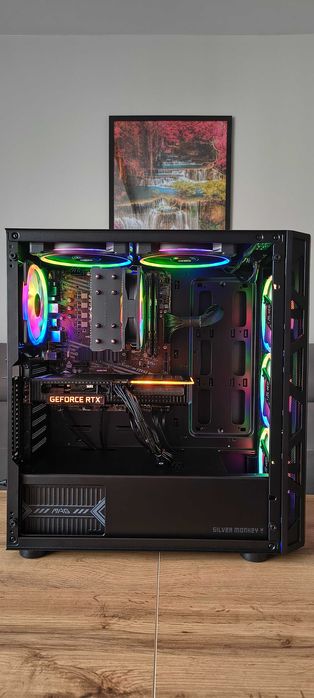 Komputer Gamingowy: RTX 3060Ti /Ryzen 5 5500/SSD M.2/AM4/WIN11 PRO