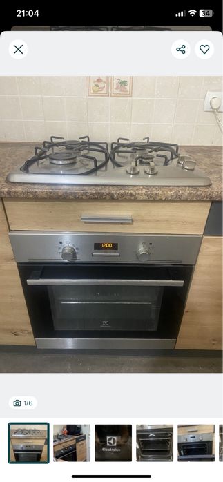 Встроена духова шафа , духовка Electrolux