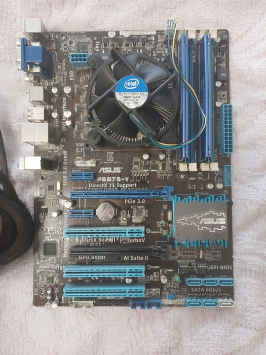 Продам Материнка P8B75-V, Процессор i3 3250, Оперативка DDR3 2x4 gb