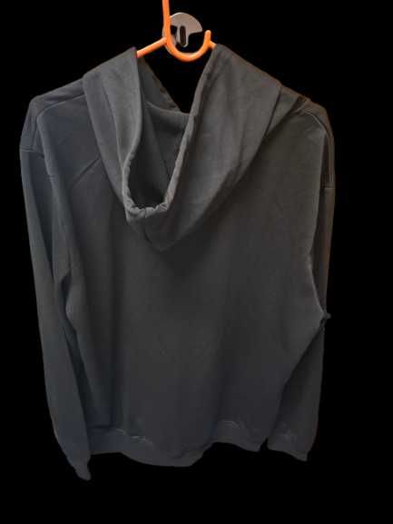 Sweatshirt com capuz preto e em Cinza sem Capuz - M Grande