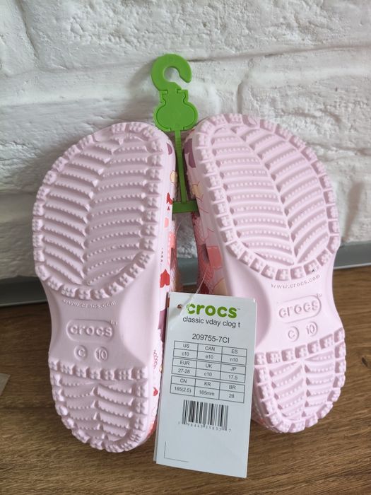 Крокси для дівчинки, crocs 27 розмір, с10