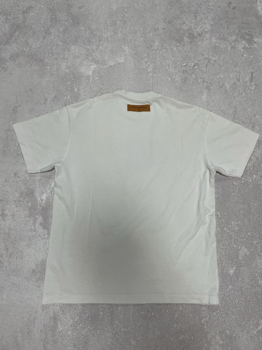 Футболка Louis Vuitton big logo white