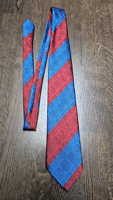 Unikatowy krawat FC Barcelona- kolekcjonerski (nr 6)