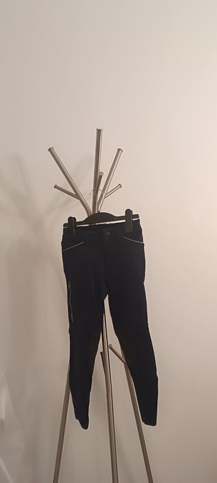 Spodnie jeździeckie dziewczęce decathlon 131-140 cm