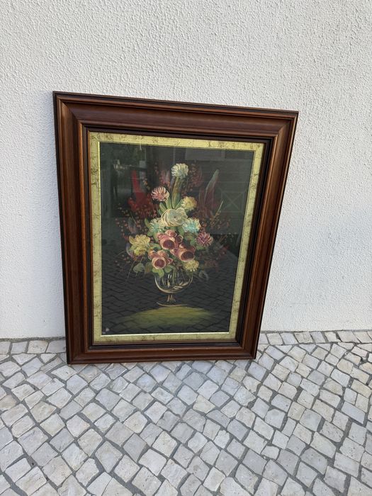 Quadro pintado a óleo
