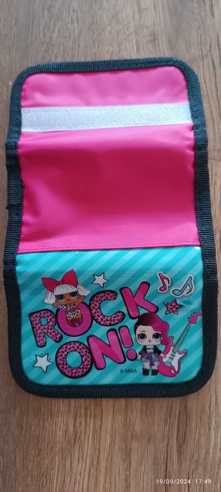 Conjunto Bolsa LOL Surprise + carteira Rock On - novo!