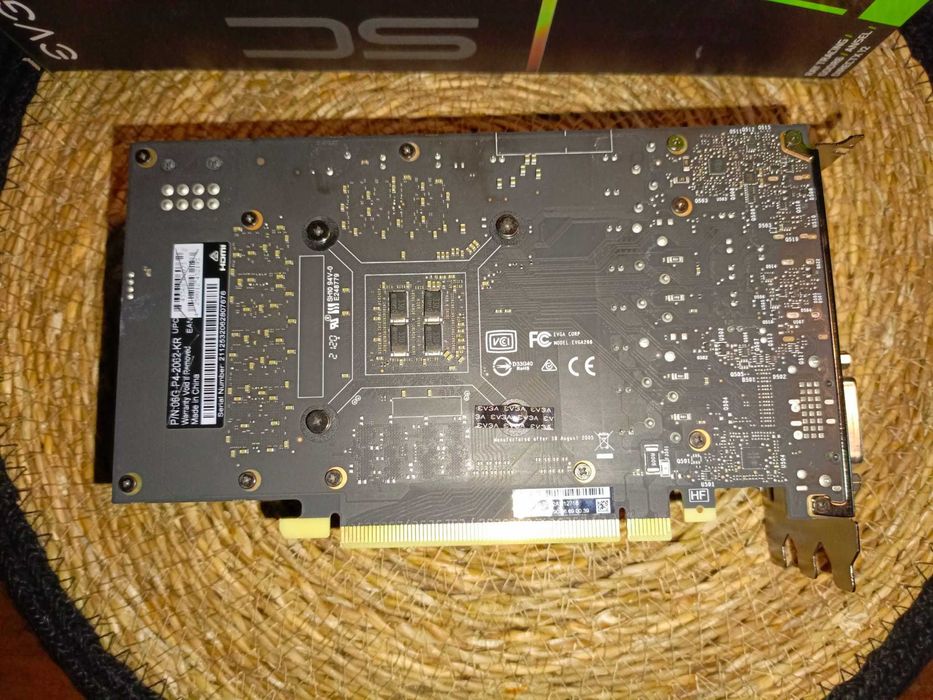 EVGA RTX2060 SC OC 6GB GDDR6 - PLOMBA, pudło! - do małej obudowy