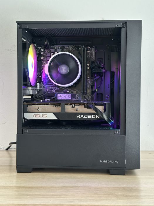 PC Gamer Ryzen 5 + RX 6600 XT | Até 500 FPS | Pronto a Jogar