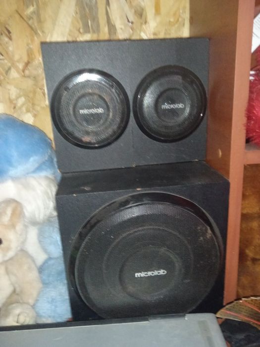 Продам обміняю самбуфер з колонками