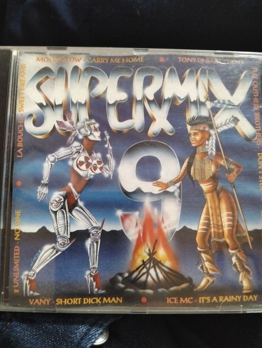 CD música super mix 9 impecável