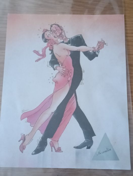Publicidade vintage ( Discoteca Kremlin) e postal do Benfica