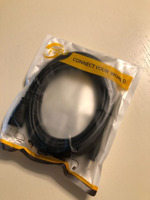 Cabo HDMI c/ 10 mt - Novo - Portes Grátis