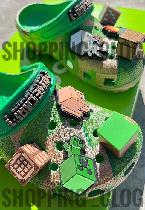 Дитячі крокси Crocs Classic Kids Minecraft Clog Crocs Kids