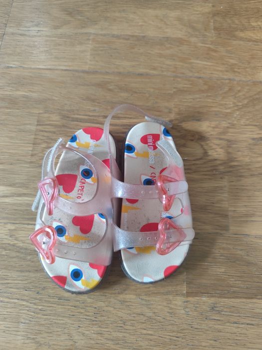 Mini Melissa Sandálias Corações 25/26