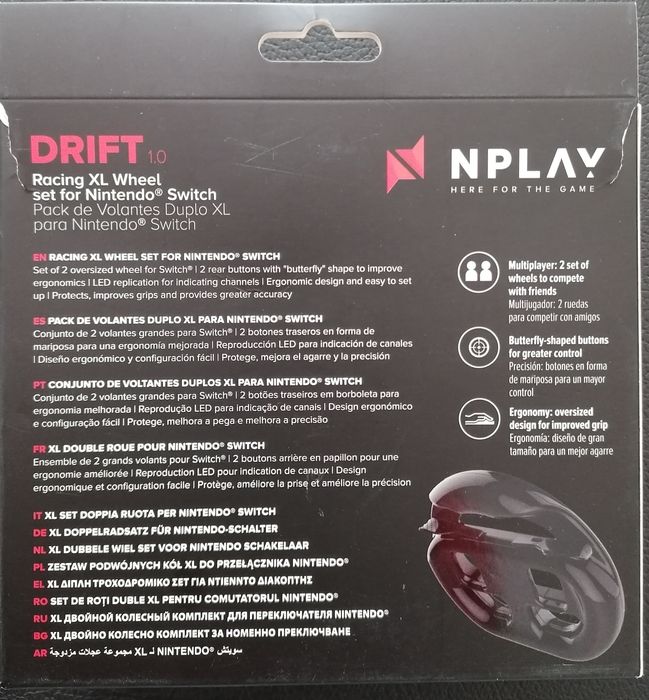 Conjunto volantes Nintendo Switch