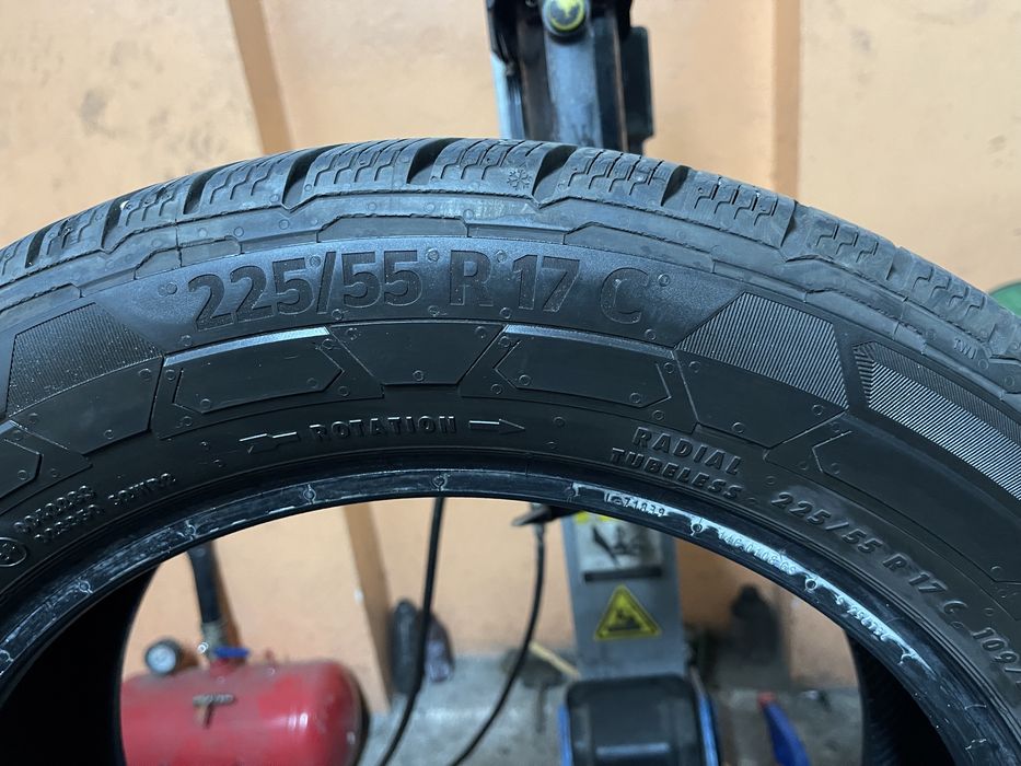 2xContinental 225 55r17c., 2020 5.8mm