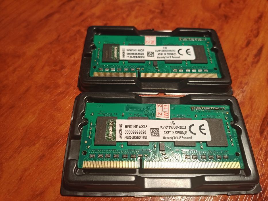 Оперативная память Kingston DDR3 DIMM 2Gb 1333MHz