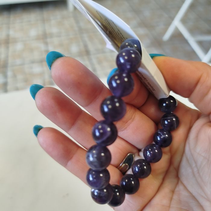 Pulseira Ametista 10mm