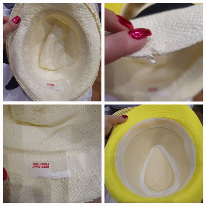 Шляпа, соломенная Conver, Keep Away from fire, Oysho, Massimo Duti