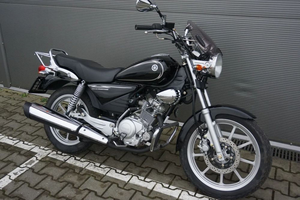 Yamaha YBR 125 CUSTOM CZARNA 2909 km!! RATY Gwarancja ZAMÓW POD DOM! ✅