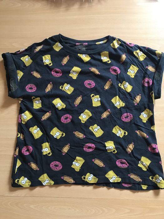 T shirt estampada simpsons