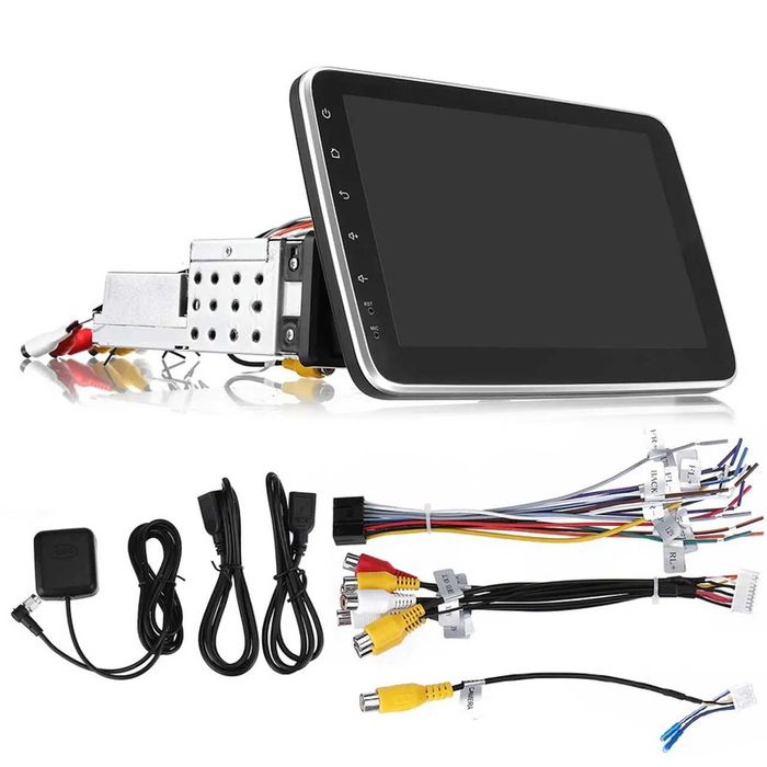 D67-Auto Rádio 9 10 polegadas 1 DIN  360º Android 8.1 1gb RAM 16gb RaM