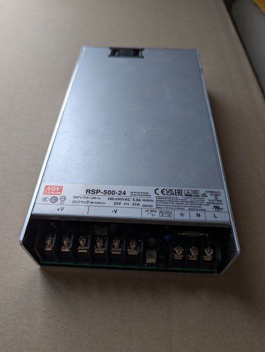 Meanwell RSP-500-24 Zasilacz impulsowy 500W 24V 21A