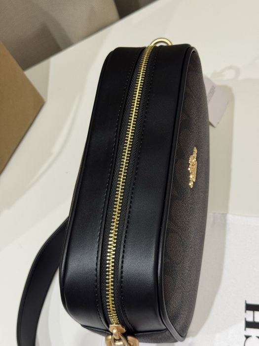 Сумка крос-боді Coach Jamie Camera Bag Large Brown коач коуч