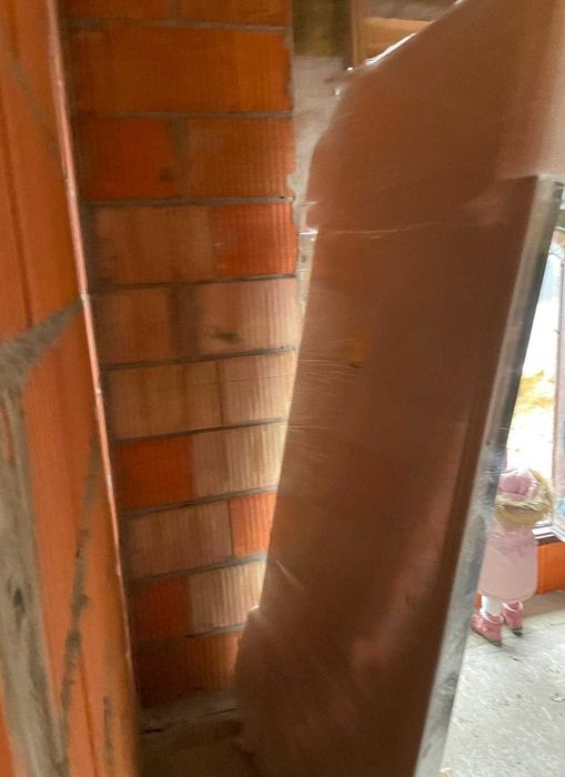 Drzwi WIŚNIOWSKI ECO zew.ocieplane 1010x2050 RAL7035 lewe