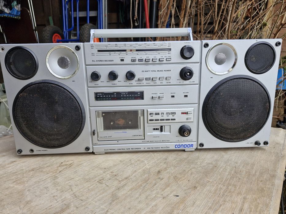Stary Radiomagnetofon  Condor  PRL