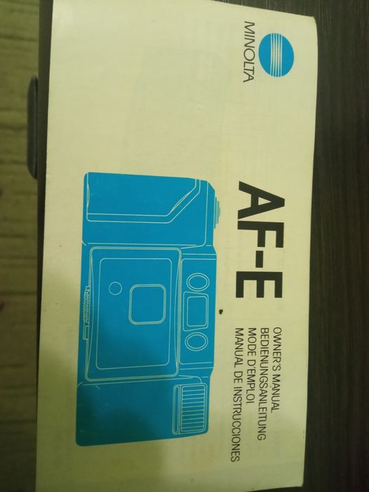 Фотоаппарат MINOLTA AF-E 1984 год