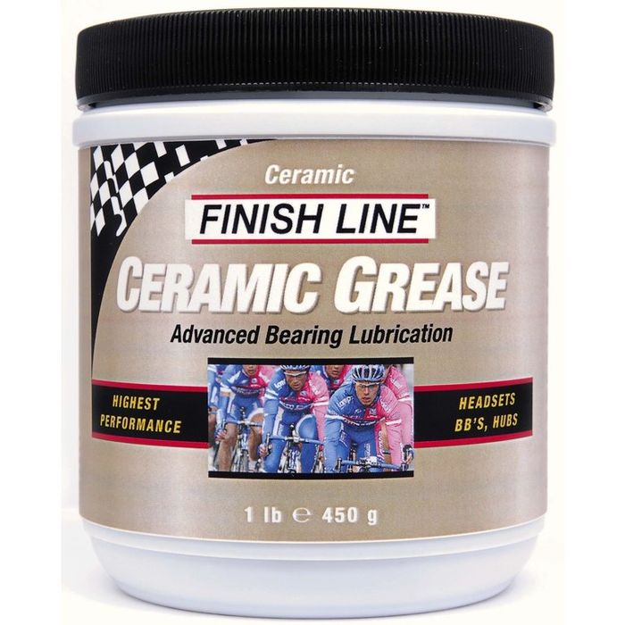 Змазка finish line ceramic grease, шарики підшипників велосипеда