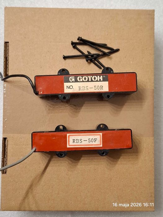 Gitara przetworniki basowe pickupy Gotoh vintage
