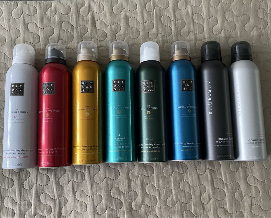 Rituals Sakura, Ayurveda, подарунковий набір, крем, гель-пінка, скраб