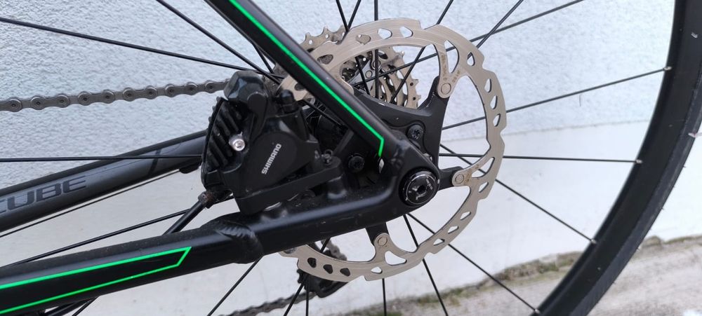 CUBE ATTAIN SL DISC, Shimano (hydraulika/sztywne osie), Rozmiar 53/M