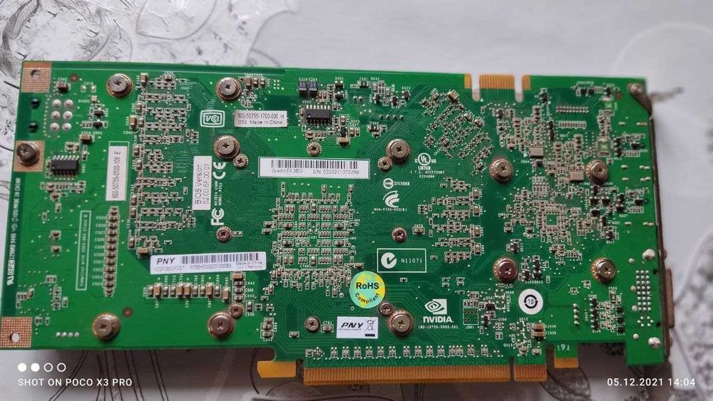 !Видеокарта NVIDIО FX3800 1GB 256-Bit! Профессиональная.