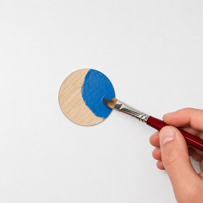Drewniane Koło 5cm 50mm 10szt.– Okrągła Sklejka DIY Dekoracje Decoupage