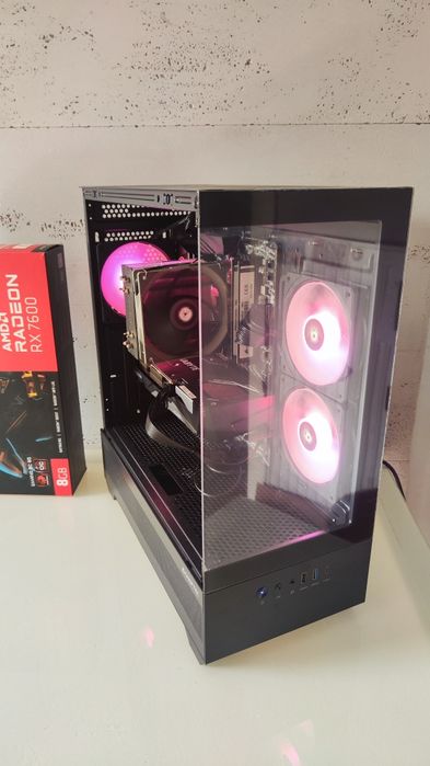 Ryzen 7 rx 7600  8gb  ssd nvme 750w gold