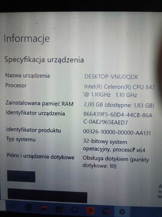 Tanio spszedam laptopa