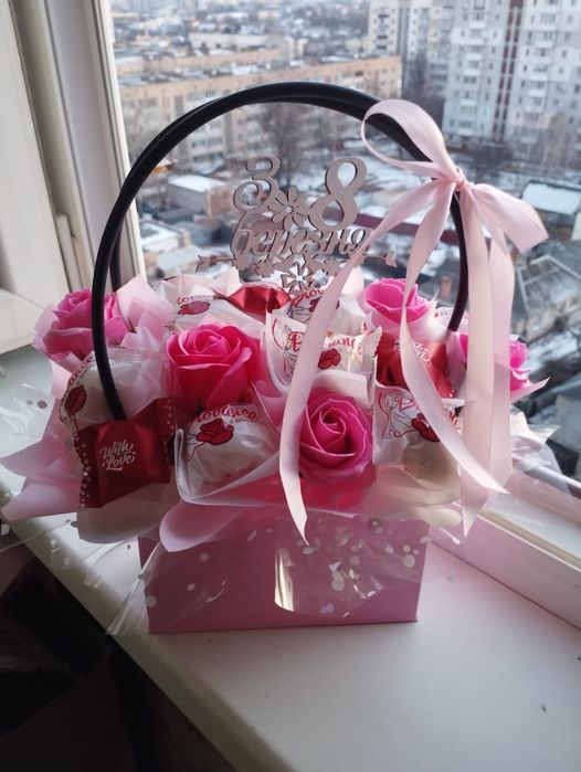 Букети Їстівний з цукерок