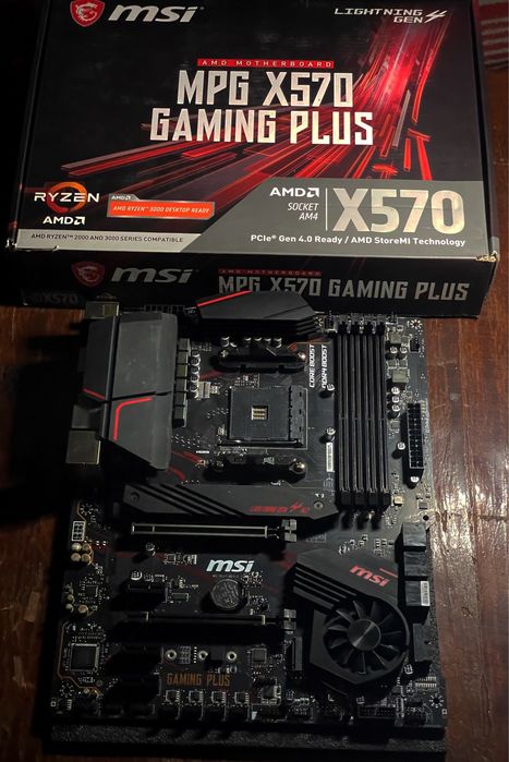 Матерінська плата MSI MPG X570 Gaming Plus AM4