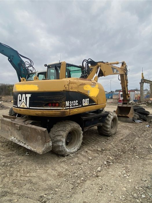 Cat m313 koparka kołowa super stan