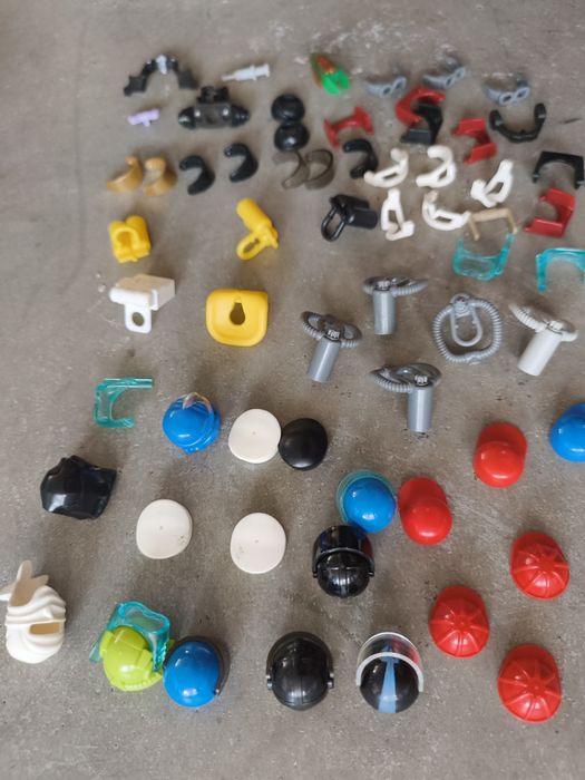 Lego peças originais capacete é assessórios